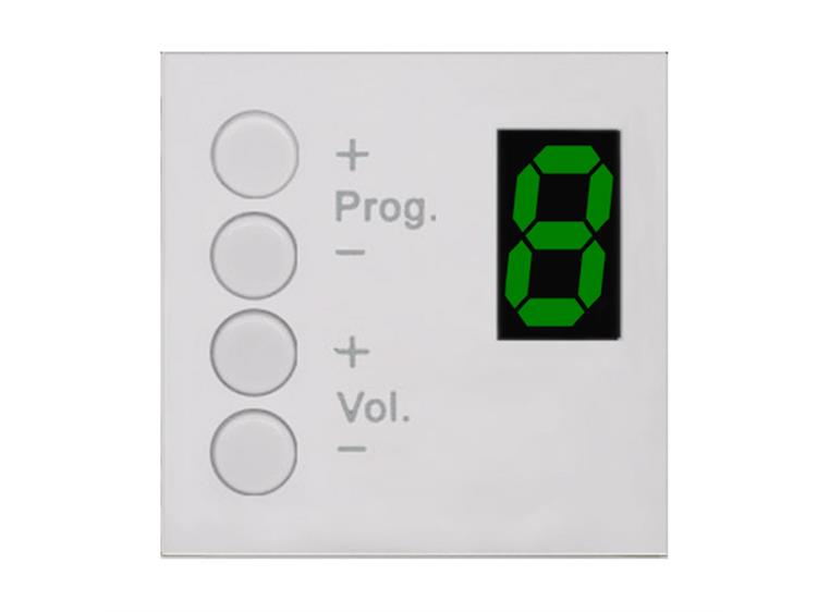 Audac MWX 45 W - Wall Panel Controller for AUMTX 48 / 88 whi